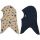 Mikk-line cotton balaclava 2-pack, blue nights