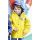 Celavi raincoat with jersey lining, yellow