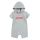 Levi´s kids hooded graphic romper, grey heather