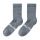 Reima Liki merinowool blend socks, melange grey