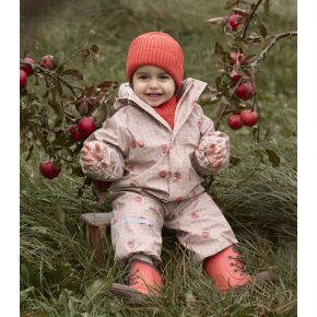 CeLaVi fleece vuorillinen sadehaalari, nasturtium