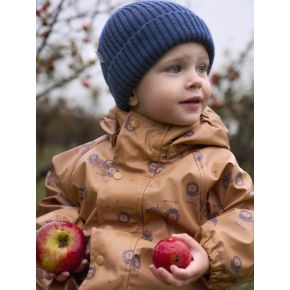 CeLaVi fleece vuorillinen sadehaalari AOP, apple cinnamon