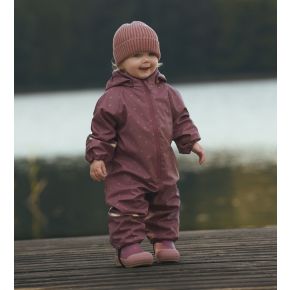 CeLaVi fleece vuorillinen sadehaalari, rose brown