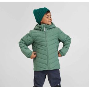 Reima Uumaja water-repellent insulated jacket, green clay