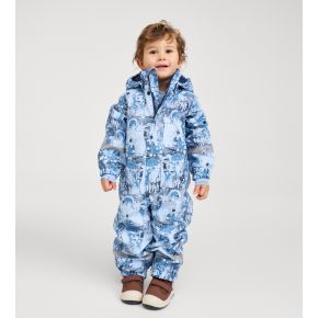 Reima Moomin Rapakko lightly padded rain overall, airy blue