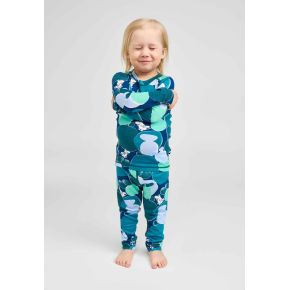 Reima Moomin Trivsam wool-mix base layer, dark teal