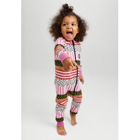 Reima Moomin Delvis wool jumpsuit, mauve pink