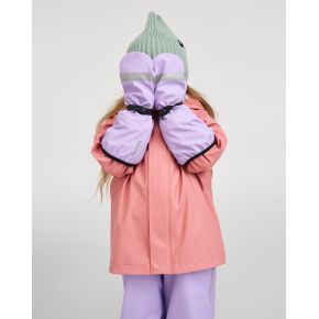 Reima Puro rain mittens with lining, lilac amethyst