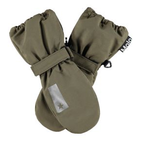 Molo Igor winter mittens, bark green