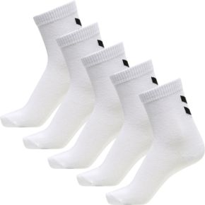 hmlMAKE MY DAY sockor 5-pack, white