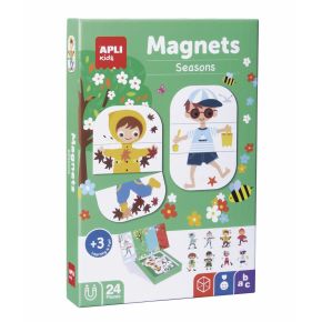 Apli kids Magnetic game seasons