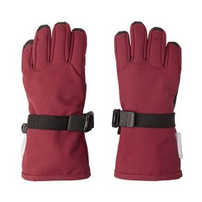 Reima Tartu winter gloves, jam red