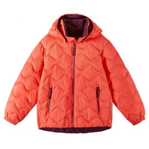 Reima Fossila lightweight jacket, neon salmon