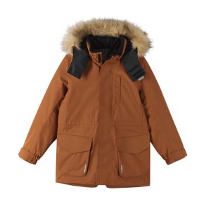 Reimatec Naapuri winter jacket, cinnamon brown