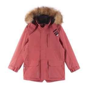 Reimatec winter jacket Ajaton, red clay