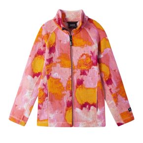Reima Niksini fleece jacket, pink coral