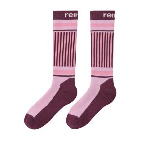 Reima Frotee wool blend socks, grey pink
