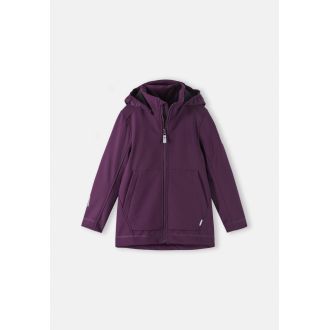 Reima Espoo softshell jacket, deep purple