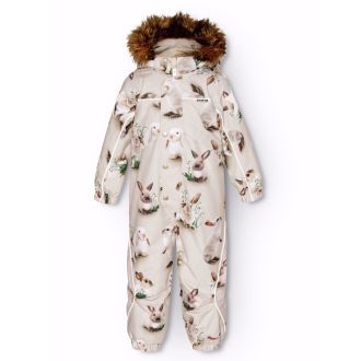 Molo Polaris Fur winter overall, winter rabbits