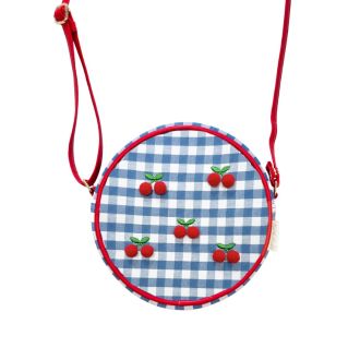 Rockahula Cherry Pom Pom Gingham Bag