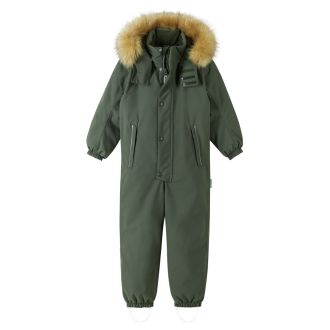 Reimatec Stavanger winter overall, thyme green