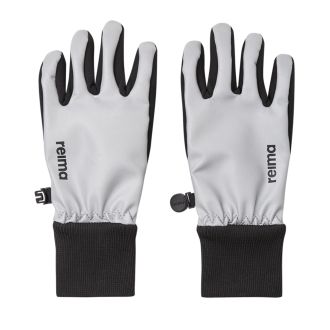 Reima Heippa softshell gloves, silver