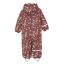 Celavi rainsuit with fleece lining, apple butter