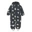 Celavi rainsuit with fleece lining, navy