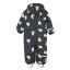 Celavi rainsuit with fleece lining, navy