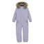 Color Kids Coverall W. Fake Fur, Languid Lavender