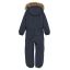 Color Kids Coverall W. Fake Fur, total eclipse