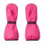 Reima Puro rain mittens with lining, candy pink