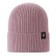 Reima Reissari merino wool beanie, grey pink