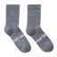 Reima Liki merinowool blend socks, melange grey